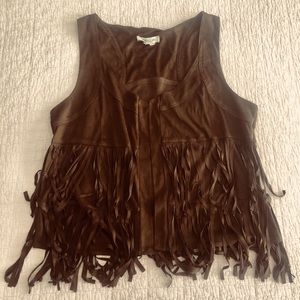 Rebellion medium fringe vest